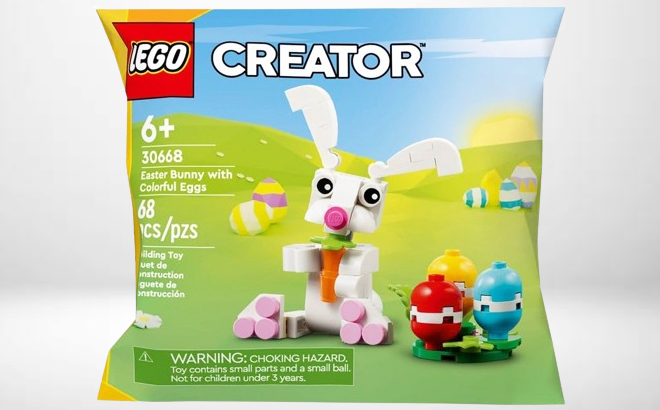 LEGO Creator 68 piece Easter Bunny Set