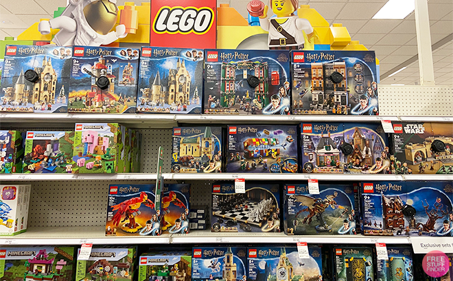 LEGO Harry Potter Building Sets Overview on Shelves at Target