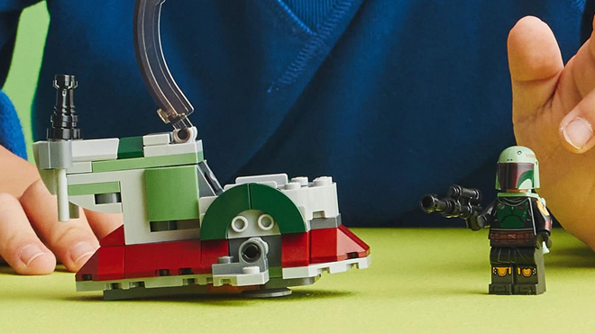 LEGO Star Wars Boba Fetts Starship Microfighter Set