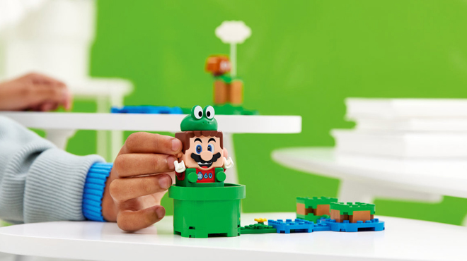 LEGO Super Mario Frog Mario Power Up Pack Set
