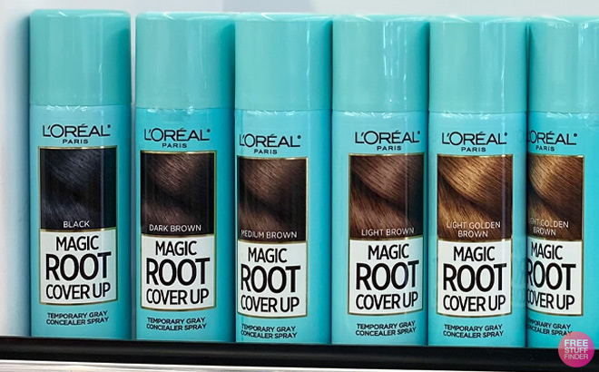 LOreal Paris Magic Root Cover Up Spray on Store Shelf