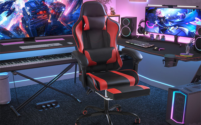 Lacoo PU Leather Gaming Chair