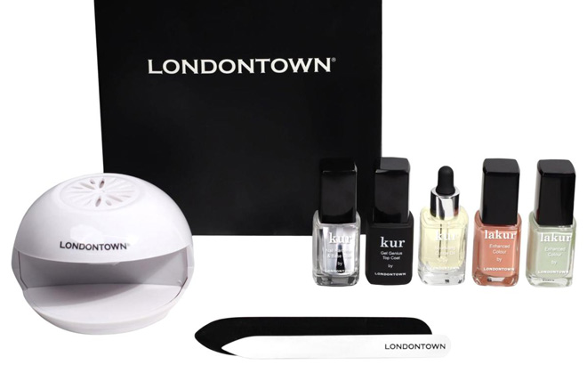 Londontown 7 Piece Manicure Set on White Background