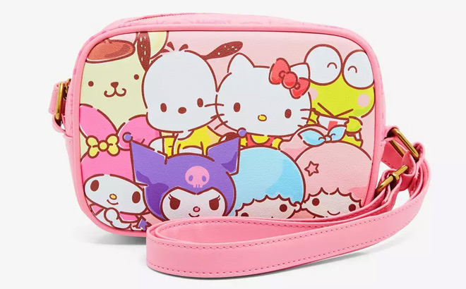 Loungefly Hello Kitty And Friends Pink Crossbody