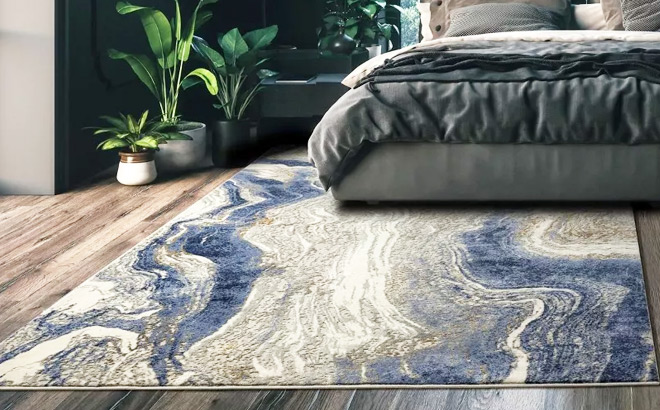 Luxe Weavers Marble Abstract Area Rug
