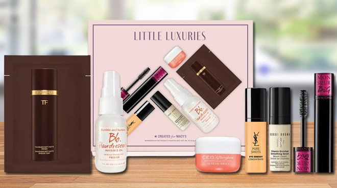 Macys 6 Piece Little Luxuries Set Macys 6 Piece Little Luxuries Set