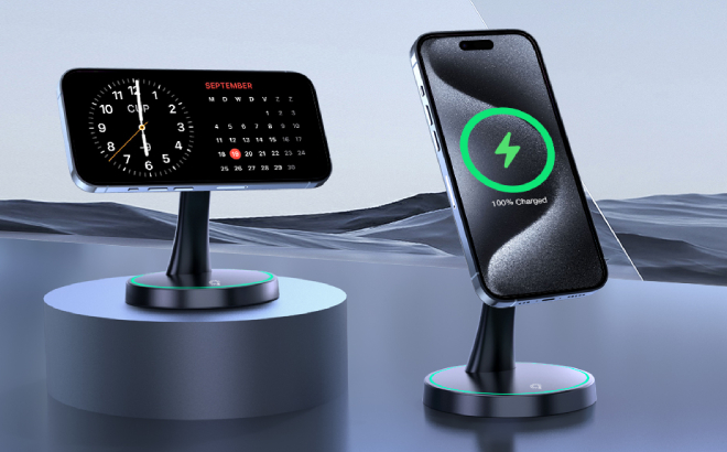 Magnetic Apple Wireless Charger Stand
