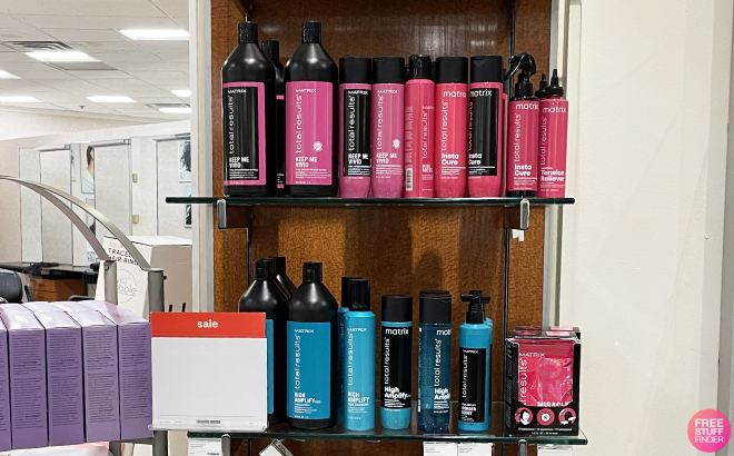 Matrix Total Results Hair Care Products Overview