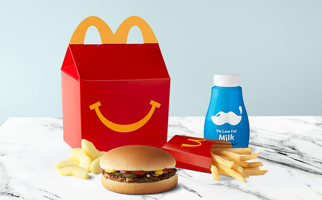 McDonalds Happy Meal on the Table