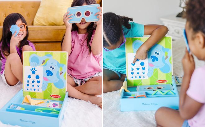 Melissa Doug Blues Clues You Time for Glasses Play Set Melissa Doug Blues Clues You Time for Glasses Play Set