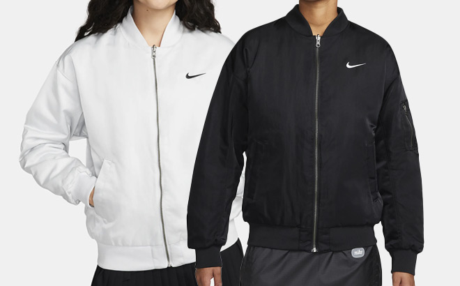 Men and Women Wearing Nike Jackets