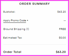 Michael Kors Jaycee Backpack Checkout Screen