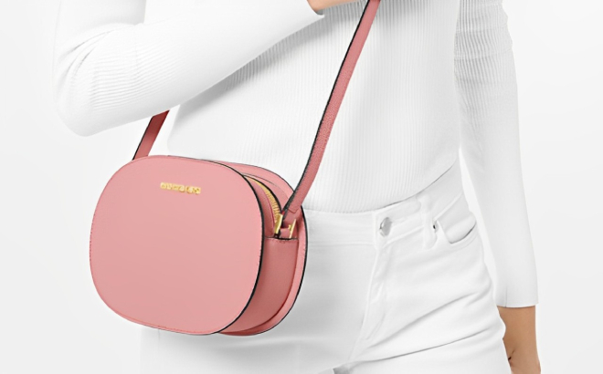 Michael Kors Medium Saffiano Leather Crossbody Bag