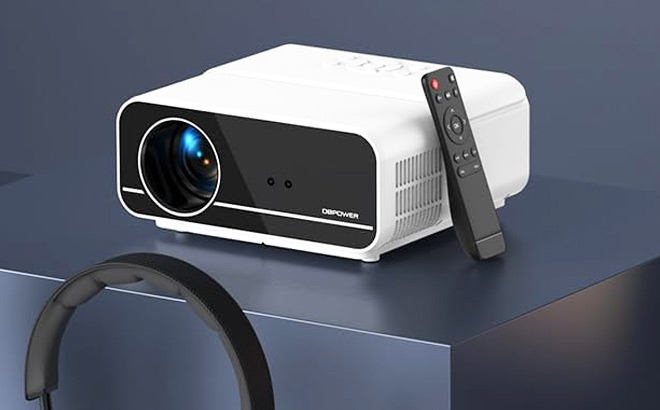 Mini Projector 4K with 5G WiFi and Bluetooth