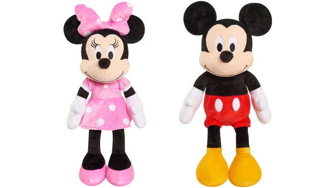 Minnie Mouse and Mickey Mouse Plush