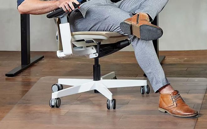 Miruo Tempered Glass Chair Mat Miruo Tempered Glass Chair Mat