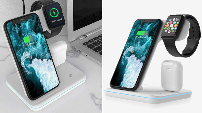 Muleug 3 in 1 Wireless Charger