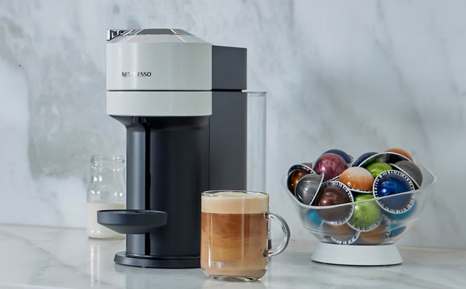 Nespresso Vertuo Next Coffee and Espresso Maker in White