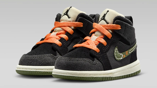 Nike Jordan 1 Mid SE Craft Baby Shoes