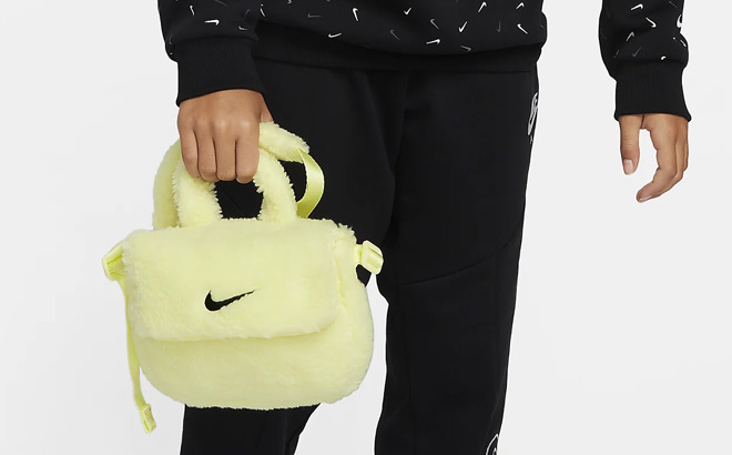 Nike Kids Faux Fur Crossbody Bag