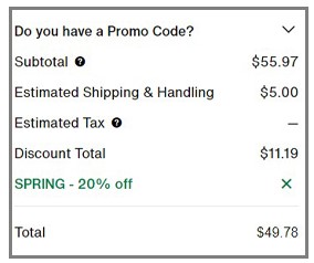 Nike Order Summary 1