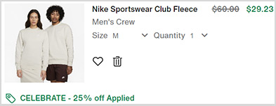Nike Sportswear Club Fleece Mens Crew Screenshot