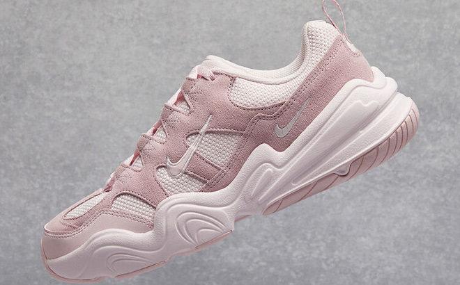 Nike Tech Hera Womens Shoe in Pearl Pink Color