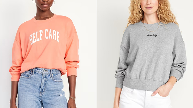 Old Navy French Terry Sweatshirt Old Navy French Terry Sweatshirt