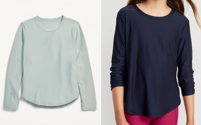 Old Navy Girls Long Sleeve T Shirt