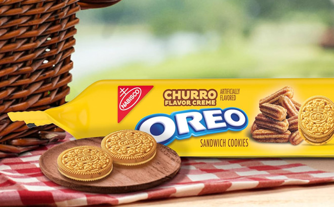 Oreo Churro Creme Sandwich Cookies