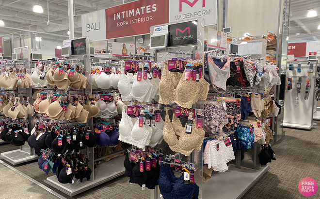 Overview of Bali and Maidenform Bras at Kohls