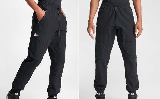 People Wearing Mens Nike Sportswear Air Max Woven Cargo Pants