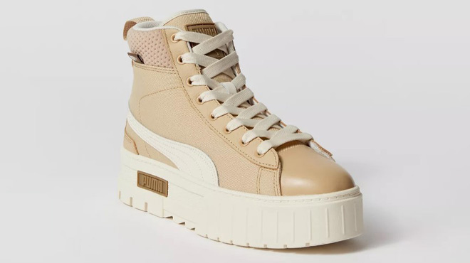 Puma Womens Mayze Safari Mid Sneakers Puma Womens Mayze Safari Mid Sneakers