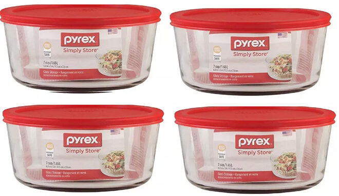 Pyrex 7 Cup Storage Capacity