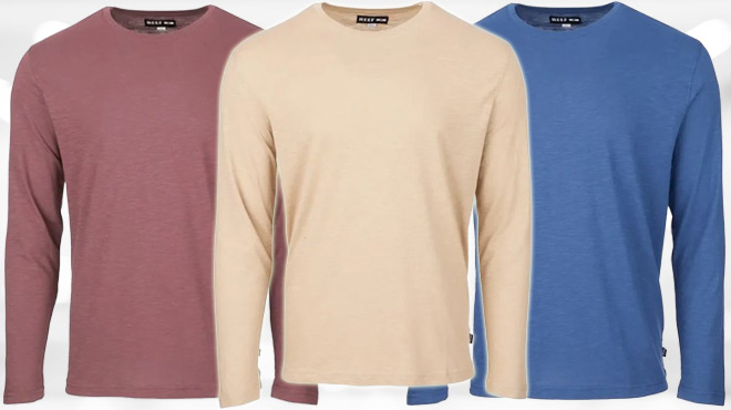 Reef Mens Zack Long Sleeve Shirt in Three Different Colors