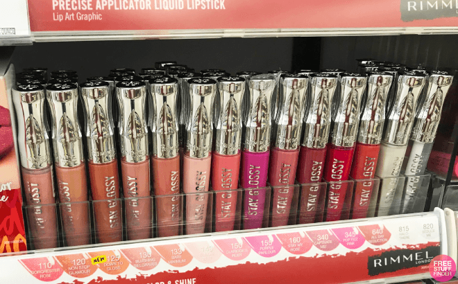 Rimmel Stay Glossy Lip Gloss in Different Shades at Walgreens