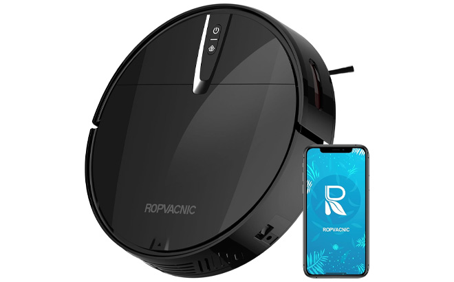 Ropvacnic Robot Vacuum Cleaner with Phone App
