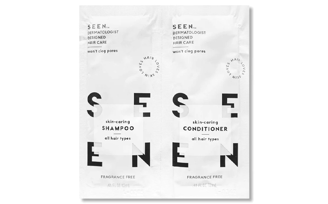 Sample of the SEEN Shampoo Conditioner