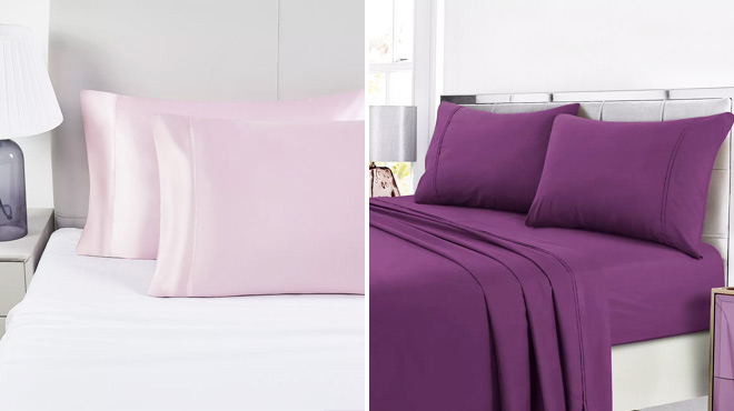 Satin Standard Pillowcase Pair