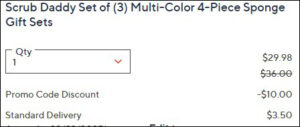 Scrub Daddy Order Summary