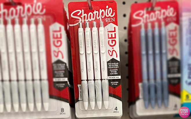 Sharpie S Gel Black Gel Ink Pens Medium Point