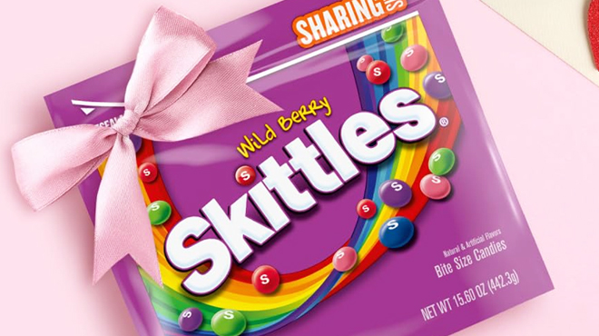 Skittles Wild Berry Chewy Candy Sharing Size