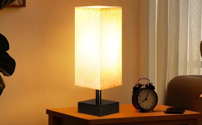 Small Table Lamp in the Bedroom