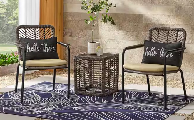 StyleWell 3 Piece Patio Bistro Set