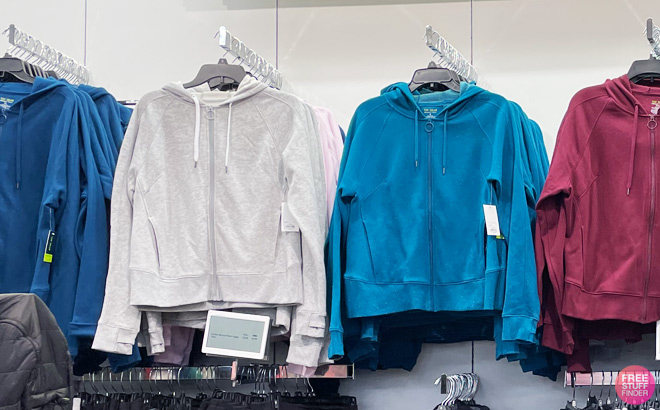 Tek Gear Womens Ultrasoft Fleece Jacket on Store Hanger