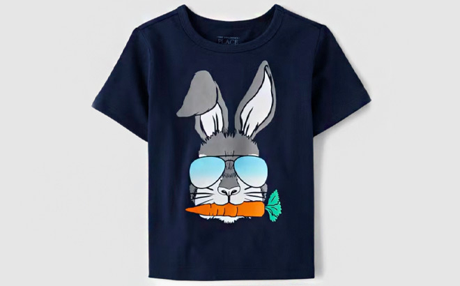 The Childrens Place Baby And Toddler Boys Easter Bunny Graphic Tee