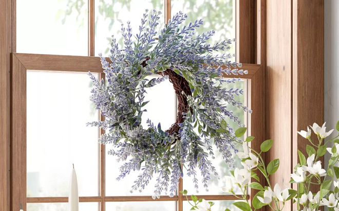 Threshold 12 Inch Mini Lavender Wreath