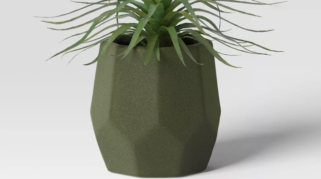 Threshold Geometric Ceramic Planter Pot