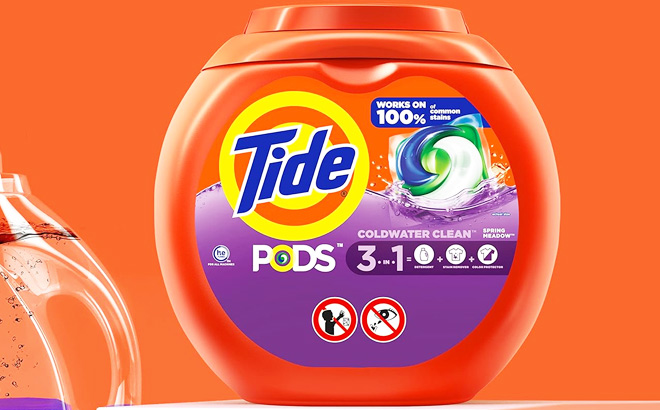 Tide Pods Laundry Detergent 57 Count Pacs