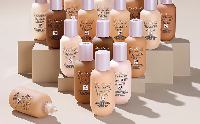 Too Faced Born This Way Healthy Glow SPF 30 Foundations
